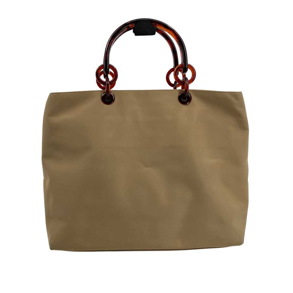 F.F.I Tan Nylon Top Handle Shoulder Bag | Stylish Everyday Essential